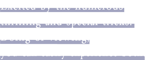 Excited by the numerous thrilling and special tricks! Doing or viewing, you can easily experience both!